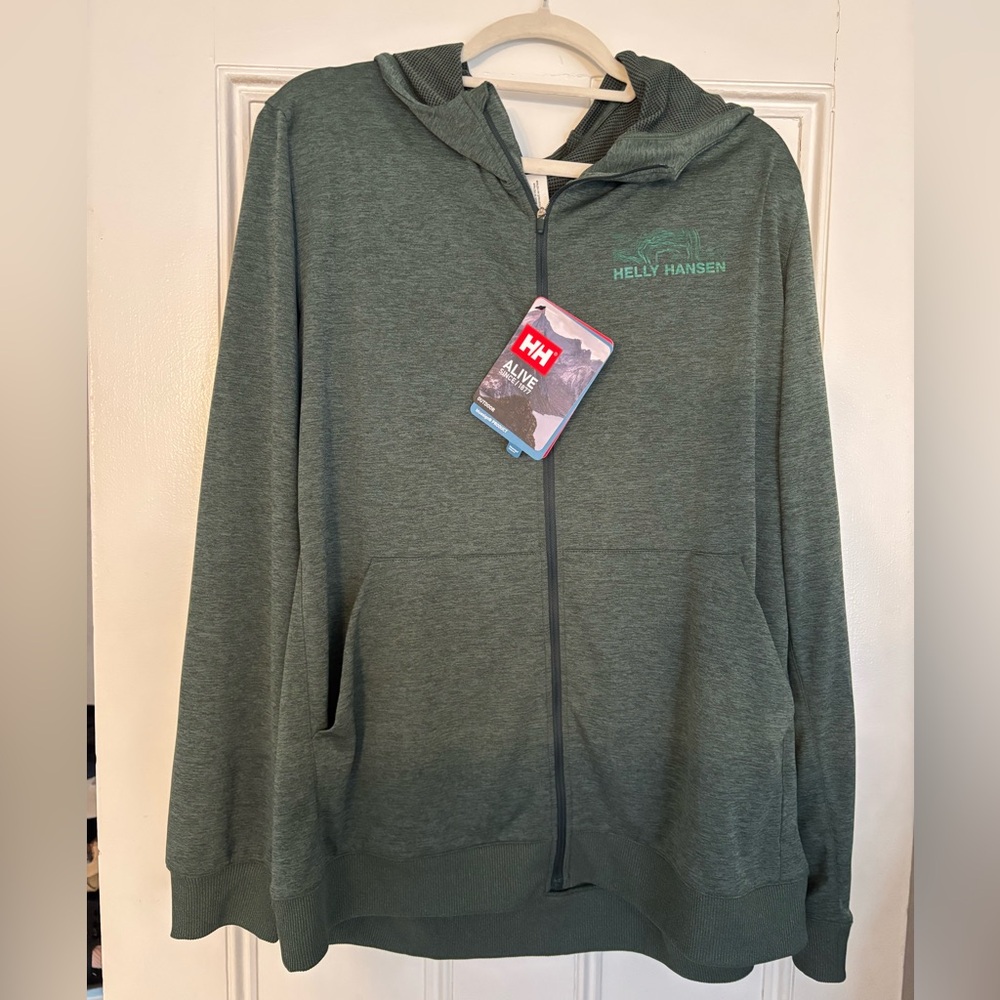 Helly Hansen Green Lightweight Jacket